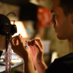 Artisans hand stitch fashions in Brau's Paris Atelier. Photo by Marianne Dorell