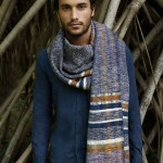 Kinsfolk scarf made in collaboration with a Sri Lankan design school and hand weaving artisan community