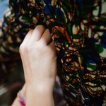 Tailor/Seamstress Federica Sidoli  sews Valentina's coat.