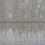 Ancient carvings in Persepolis