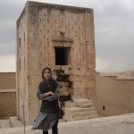 Among the ruins of Persepolis